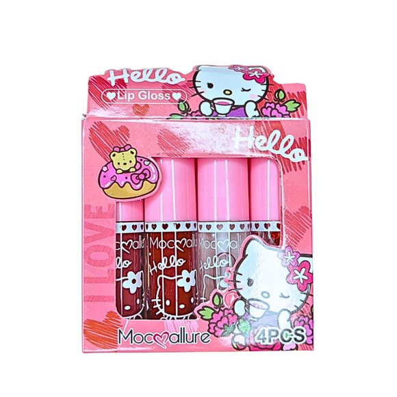 NWT Moc Allure • Hello Kitty 4-Piece Lip Gloss Set - Picture 1 of 4